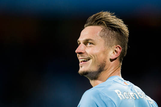 Malmö FFs Markus Rosenberg jublar