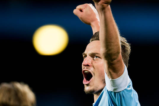 Malmö FFs Markus Rosenberg jublar