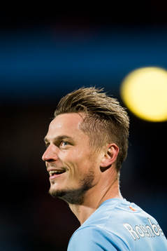 Malmö FFs Markus Rosenberg jublar