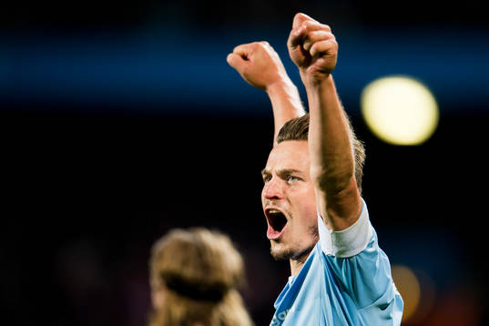 Malmö FFs Markus Rosenberg jublar