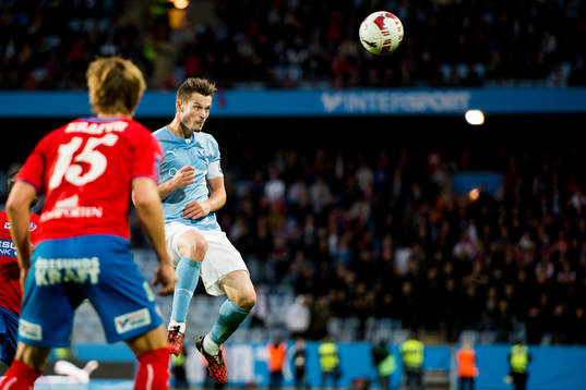 Malmö FFs Markus Rosenberg nickar