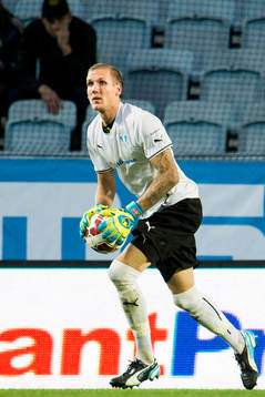 Malmö FFs målvakt Robin Olsen