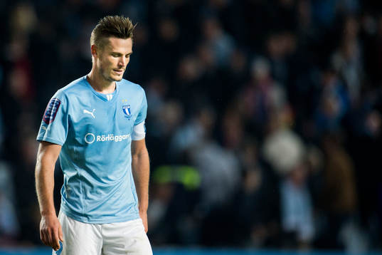 Malmö FFs Markus Rosenberg deppar