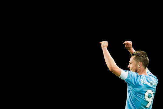 Malmö FFs Markus Rosenberg jublar