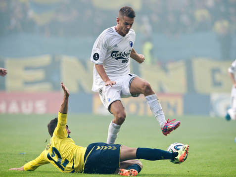 Bläddra bland fler bilder av Fotboll, Danska Ligan, FC Köpenhamn - Bröndby