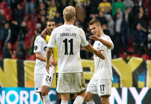 Youssef Toutouh, FCK Andreas Cornelius, FCK Alexander