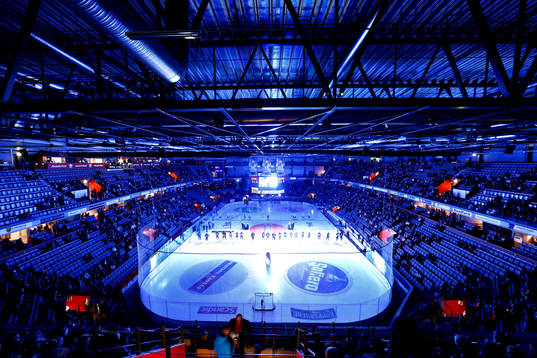 Översiktsbild över Saab Arena