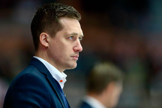 Växjös tränare Sam Hallam