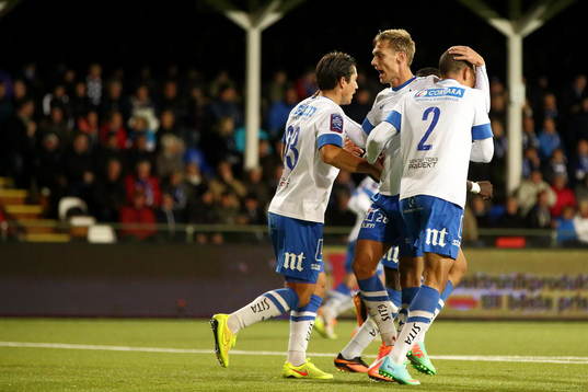 Norrköpings Edvard Skagestad gör mål och 2-1 och Linus