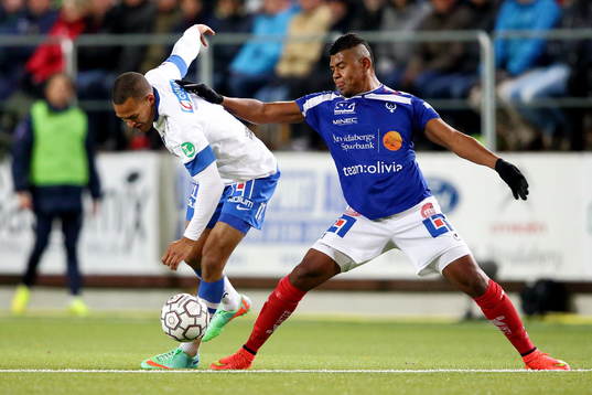 Åtvidabergs Ricardo Santos och Norrköpings Edvard