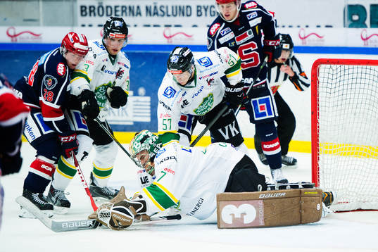 Södertäljes Jesper Frödén och Björklövens Alexander