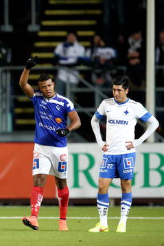 Åtvidabergs Ricardo Santos och Norrköpings Christopher