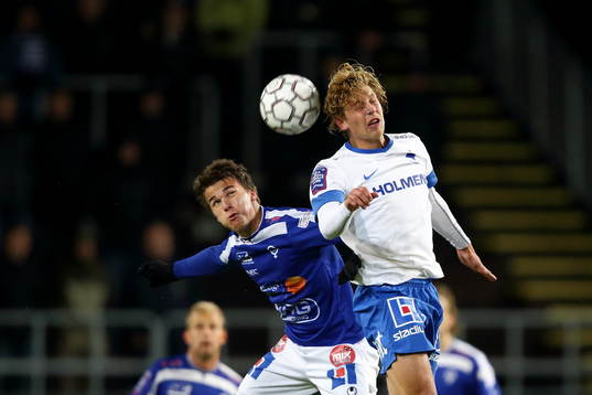 Åtvidabergs Simon Skrabb och Norrköpings Alexander