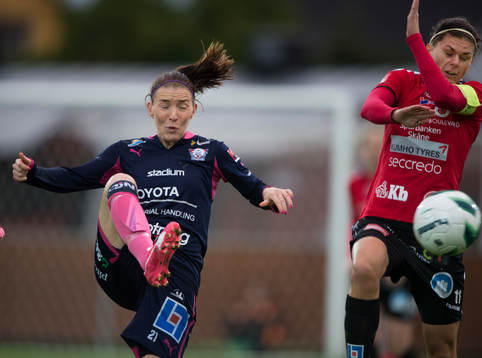 Linköpings Maja Krantz och Kristianstads Susanne Moberg