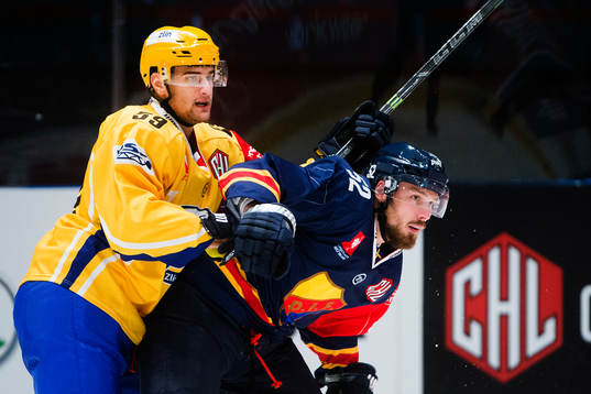 Zlins Oldrich Kotvan och Djurgårdens Mikael Ahlén