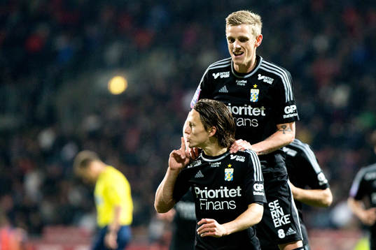 IFK Göteborgs Lasse Vibe jublar