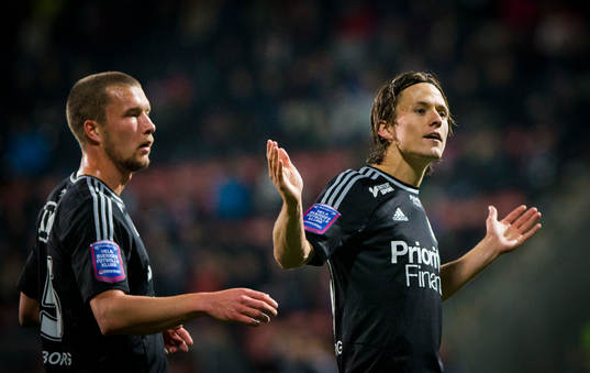 IFK Göteborgs Lasse Vibe jublar