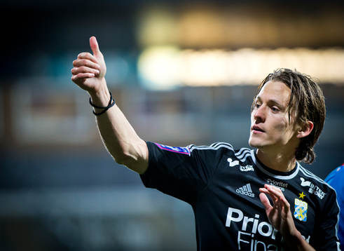 IFK Göteborgs Lasse Vibe jublar