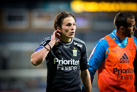 IFK Göteborgs Lasse Vibe jublar