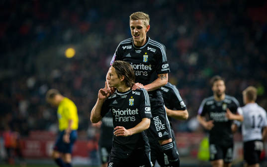 IFK Göteborgs Lasse Vibe jublar