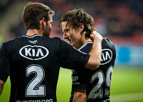 IFK Göteborgs Lasse Vibe jublar