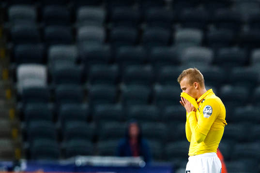 Falkenbergs Rasmus Sjöstedt deppar