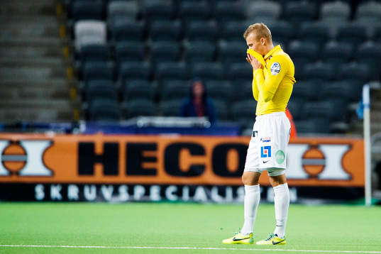 Falkenbergs Rasmus Sjöstedt deppar