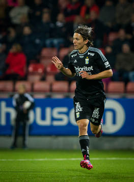 IFK Göteborgs Lasse Vibe gjorde hattrick mot Örebro, på