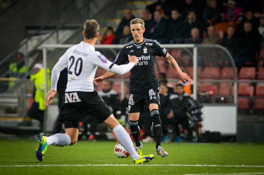 IFK Göteborgs Sören Rieks och Erik Moberg Erik Moberg