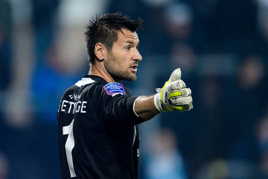 Halmstads målvakt Stojan Lukic