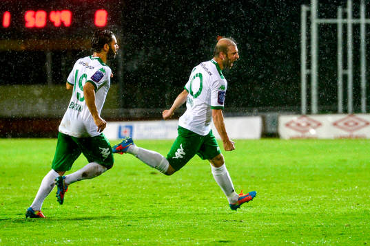 Hammarbys Kennedy Bakircioglu  jublar