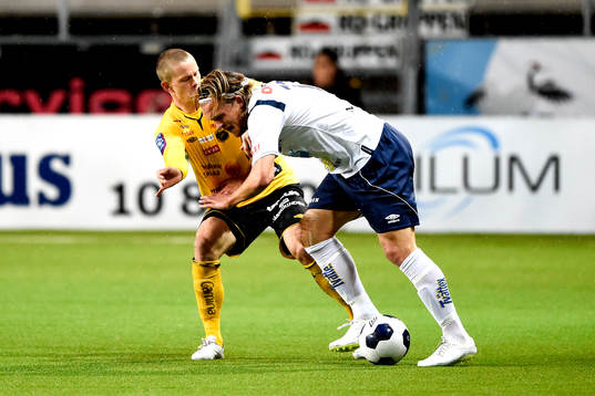 Elfsborgs Anton Lans och Gefles Anders Bååth