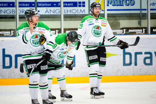 Rögles Robin Sterner, Sebastian Stålberg och Ludvig