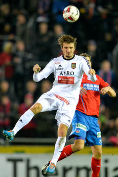 Brommapojkarnas Dardan Rexhepi och Helsingborgs Jesper