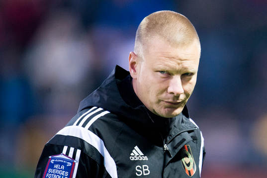Brommapojkarnas tränare Stefan Billborn
