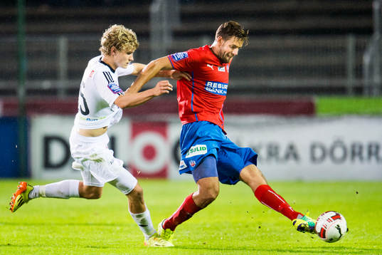 Helsingborgs Mikael Dahlberg och Brommapojkarnas Carl