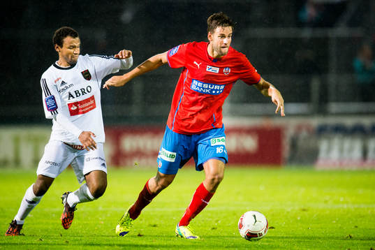 Helsingborgs Mikael Dahlberg och Brommapojkarnas