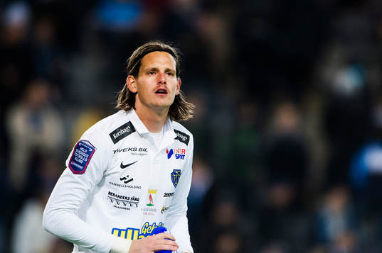 Falkenbergs målvakt Otto Martler