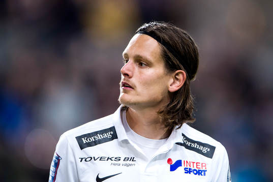 Falkenbergs målvakt Otto Martler