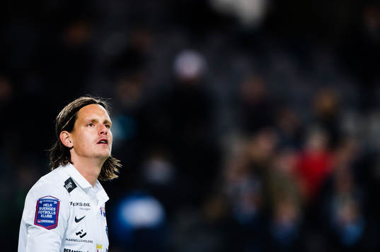 Falkenbergs målvakt Otto Martler