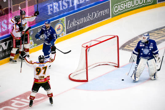 Luleås Per Ledin jublar