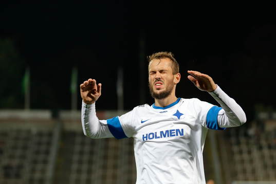Norrköpings Emir Kujovic deppar
