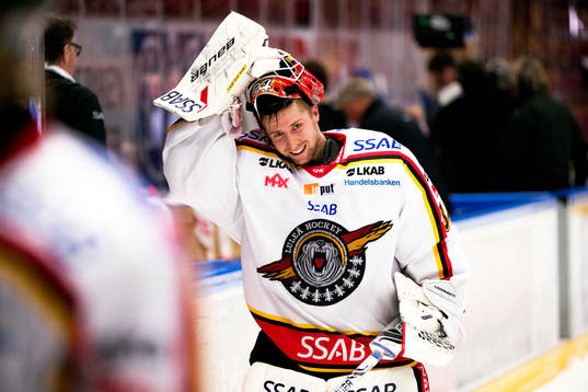 Luleås målvakt Joel Lassinantti