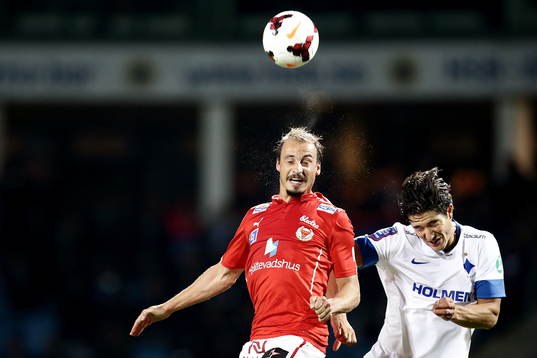 Kalmars Pär Eriksson och Norrköpings David Boo Wiklander