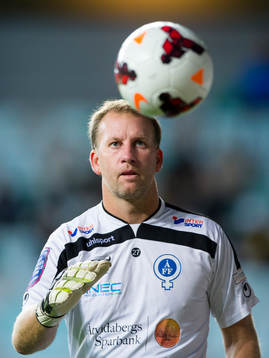 Åtvidabergs målvakt Henrik Gustavsson