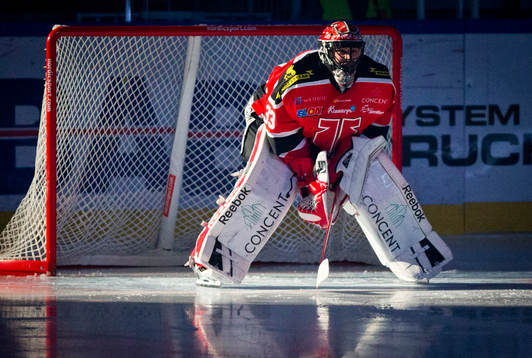 Örebros målvakt Julius Hudacek