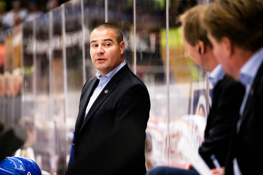 Leksands assisterande tränare Mats Bäcklin