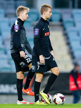 Häckens brödrapar Samuel Gustafson och Simon Gustafson