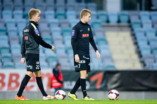 Häckens brödrapar Samuel Gustafson och Simon Gustafson