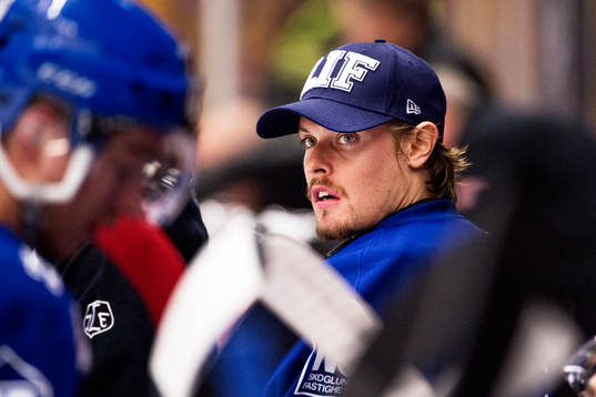 Leksands målvakt Joel Gistedt